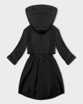 Jednoduchá černá dámská plus size bunda bez zateplení J Style (16M9257-392) odstíny černé 46