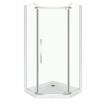 KERRA - Vanička SLIM 6 cm do kabiny Glasgow 90x90 cm 5907548107329