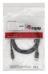 Equip černá / Kabel / USB-A - USB-C / 2 m / USB 2.0 / 3 A (128885)