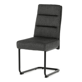 Jídelní židle, šedá, látka, DCL-P3107 GREY2