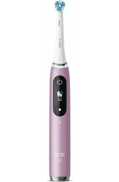 Oral-B iO 9N růžová / rotační zubní kartáček / 7 režimů / Bluetooth / časovač / tlakový senzor / displej / pouzdro (4210201303107)