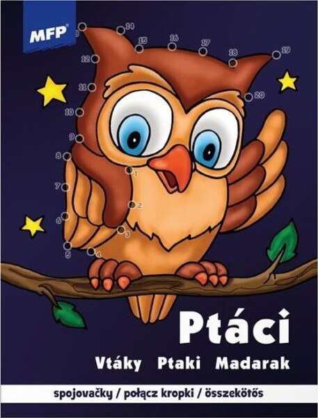 Omalovánky - spojovačky Ptáci 2 210x276/32s