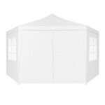 Zahradní altán 2 x 2 m - párty stan se stěnami a okny zelená