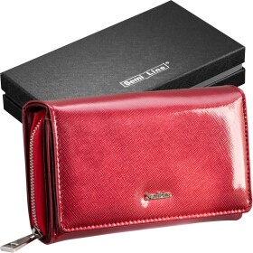 Kožená peněženka Semiline RFID P8237-2 Červená 15,5 cm 4,3 cm