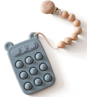 Moonkie Silikonový telefon (modrý)