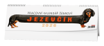Stolní kalendář 2026 Baloušek - Pracovní žánrový - Jezevčík