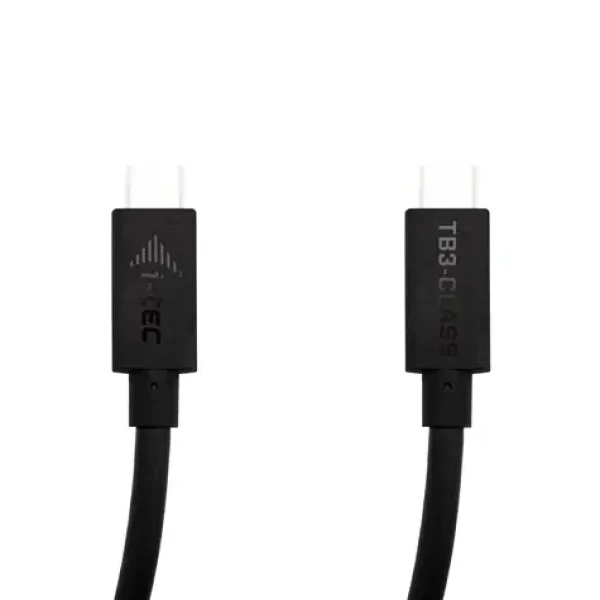 I-tec Thunderbolt 3 Class Cable černá / Datový kabel / 150 cm / 40 Gbps / 100W Power Delivery / USB-C (TB3CBL150CM)