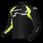 Moto bunda Richa Stradale Tex WP černo/fluo žlutá - Xxl