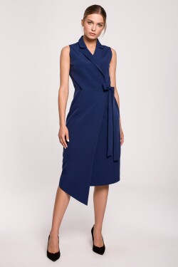 Stylové dámské šaty S275 námořnická modř