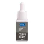 PME Colour Drops Olejová barva 20 ml černá
