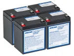 Avacom AVA-RBP04-12050-KIT / Baterie pro UPS / CyberPower, Vertiv / VRLA / 4 ks (AVA-RBP04-12050-KIT)