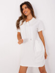 Dámské šaty RV SK 8723.89P Ecru - FPrice ecri(krémová) S/M