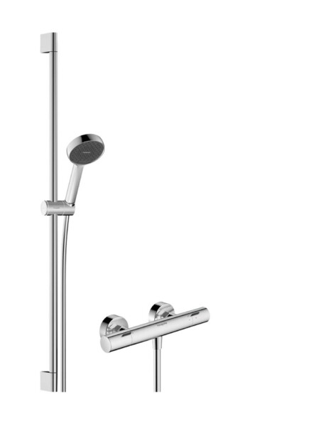 HANSGROHE - Activera Select S Sprchový set s termostatem, 2 proudy, EcoSmart, chrom 28086000