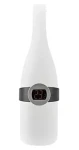 Nedis Teploměr na víno černý / LCD displej / 0 - 50 °C (KATH100SS)