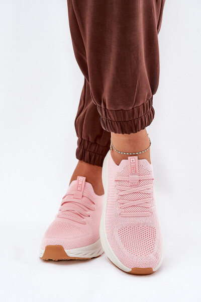 Pohodlné Dámské Sportovní Boty Big Star RR274A131 HI-POLY SYSTEM Růžové 36