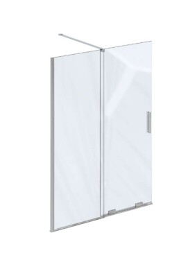 RAVAK - Roll Sprchová stěna Walk-In 100x195 cm, chrom/čiré sklo X9WVA0C00Z1