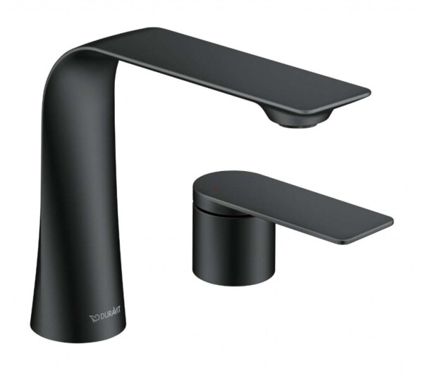 DURAVIT - D.1 Umyvadlová baterie, 2-otvorová instalace, matná černá D11120002046
