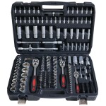 STREND PRO 239956 Gola sada 1/4"+3/8"+1/2", 172 dílů, plastový kufr