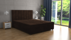 FRONTI Postel VIKI 160x200 hnědá