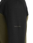 ICEBREAKER Mens Mer 125 Cool-Lite Sphere LS Tee CB, Dark Loden/Black/Cb velikost: L