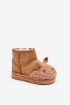Zateplené Dětské Kotníkové Sněhule Lamy Camel Esandira 29