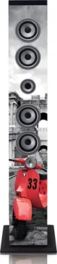 Lenco IBT-6 Roma / Sloupový reproduktor / 40W / Bluetooth / FM / USB / SD / AUX / LCD (IBT-6ROMA)