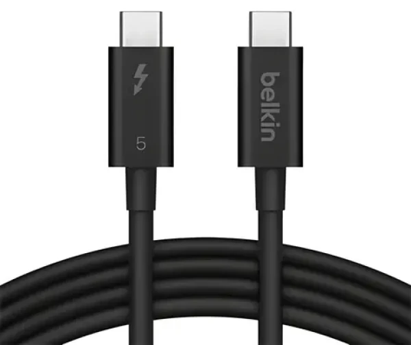 Belkin CONNECT Thunderbolt 5 / Pasivní kabel / 80 Gb/s / 240 W / 1 m (INZ005hq1MBK)