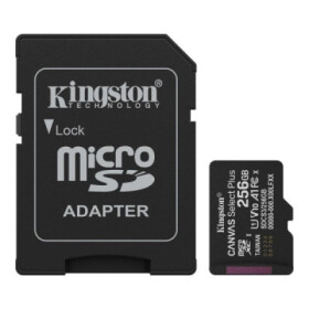 Kingston MicroSDXC karta 256GB Canvas Select Plus, U1, V10, A1, SD Adaptér EDF_443765
