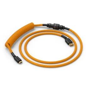 Glorious GMMK USB-C/USB-A kroucený kabel 1.4m zlatá / pro klávesnice Glorious / 1x USB-C(M) / 1x USB-A(M) (GLO-KB-ACC-CBL-COIL-GGLD)