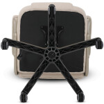 Kancelářské křeslo, houpací mechanismus, béžová látka, KA-C713 CRM2