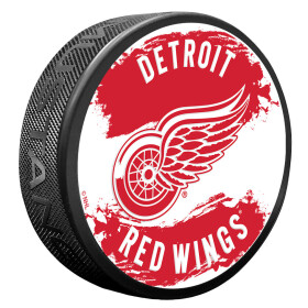 Mustang Puk Detroit Red Wings NHL Splash