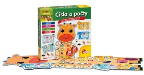 LISCIANI Baby puzzle Čísla a počty