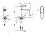 IDEAL STANDARD - Connect Air Umyvadlová baterie Slim, BlueStart, chrom A7011AA