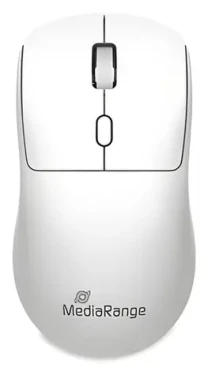 MediaRange MROS257 bílá / Bezdrátová optická myš / 1600 DPI / 2.4 GHz / 4 tlačítka (MROS257)