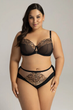 Kalhotky Ava 2143 S-3XL elegantní černá S