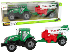 Mamido Traktor s postřikovačem třecí pohon zelený