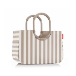Nákupní taška Reisenthel Loopshopper L Summerstripes coffee