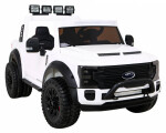 Mamido Elektrické autíčko Ford Super Duty 4x4 bílé