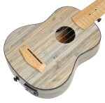 Cascha Soprano Ukulele Bamboo Graphite EQ