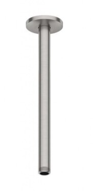 DURAVIT - Příslušenství Sprchové rameno stropní, 30 cm, kartáčovaný nerez UV0670026070