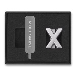 Ozdoba na zápisník Moleskine, písmena abecedy - písmeno X