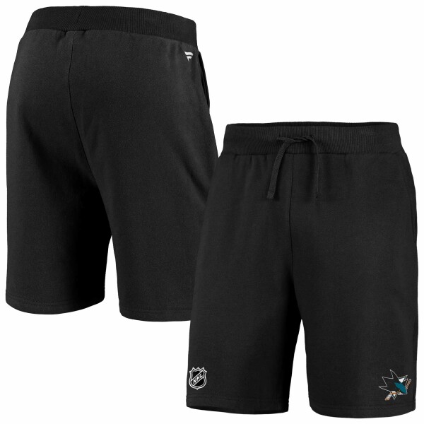 Fanatics Pánské kraťasy San Jose Sharks NHL Essentials Sweat Shorts Velikost: S