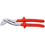 Knipex 87 03 125 - Kleště stavitelné siko 125mm instalatérské, Cobra, chromované, rukojeti potažené plastem