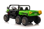 Mamido Elektrické autíčko Farmer Truck 24V 4x200W zelené