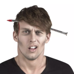 Tarra Čelenka hřebík skrz hlavu