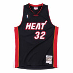 Mitchell & Ness Pánský dres Miami Heat NBA Shaquille O'Neal #32 Road Swingman - Černá Velikost: M