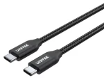 Unitek Kabel USB-C - USB-C černá / Kabel / USB-C (M) - USB-C (M) / 2 m / PD 100W (C14059BK)