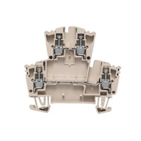 W-Series, Component terminal, Rated cross-section: 2,5 mm&sup2;, Screw connection, Direct mounting WDK 2.5/D 1023200000 Tmavě béžová Weidmüller 100 ks