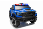 Mamido Elektrické autíčko Dodge Ram modré s majáky 4x4 | 12V10Ah