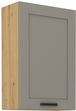 Horní skříňka Luna 60 G-90 1F Barva korpusu: Dub artisan, Barva dvířek: Clay Grey